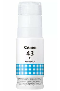 Canon originálny cartridge GI-43 modrá / Pixma G540 a G640 / 60 ml