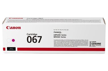 Canon originálny toner CRG 067 fialová / pre LBP631Cw &amp; LBP633Cdw &amp; MF651Cw &amp; MF655Cdw &amp; MF657Cdw / 1 250 strán