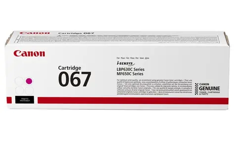 Canon originálny toner CRG 067 fialová / pre LBP631Cw &amp; LBP633Cdw &amp; MF651Cw &amp; MF655Cdw &amp; MF657Cdw / 1 250 strán