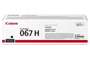 Canon originálny toner CRG 067H čierna / pre LBP631Cw &amp; LBP633Cdw &amp; MF651Cw &amp; MF655Cdw &amp; MF657Cdw / 3 130 strán