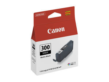 Canon originálny cartridge PFI-300 MBK matná čierna / 14.4ml
