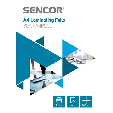 Sencor SLA FA4B200 Laminovacia fólia A4/200mic (100ks)
