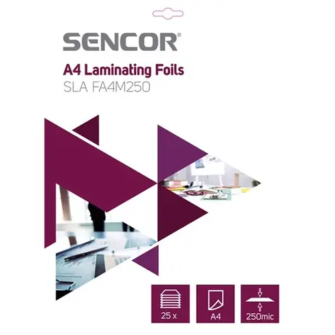 Sencor SLA FA4M250 Laminovacia fólia A4/250mic (25ks)