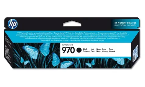 HP 970 (CN621AE) originálna atramentová náplň čierna / pre HP Officejet Pro X451dw & X476dw & X551dw / 56.5ml