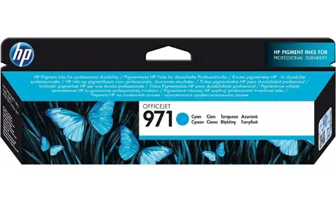 HP 971 (CN622AE) originálna atramentová náplň modrá / pre HP Officejet Pro X451dw & X476dw & X551dw / 24.5ml