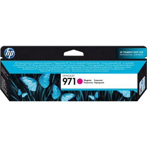 HP 971 (CN623AE) originálna atramentová náplň fialová / pre HP Officejet Pro X451dw & X476dw & X551dw / 31.5ml