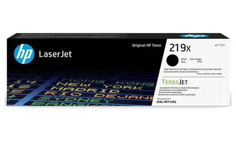 HP 219X originálny toner čierna / pre HP Color LaserJet Pro 3202dn & Color LaserJet Pro 3202dw / 3.200 strán