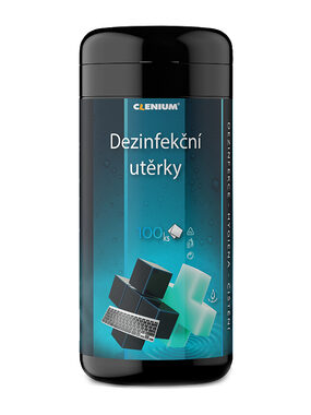 CLENIUM Dezinfekčné utierky na osobnú elektroniku - 100 ks