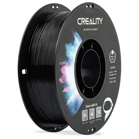 Creality Filament CR-PETG čierna / struna pre 3D tlačiareň / PETG / 1.75mm / 1kg