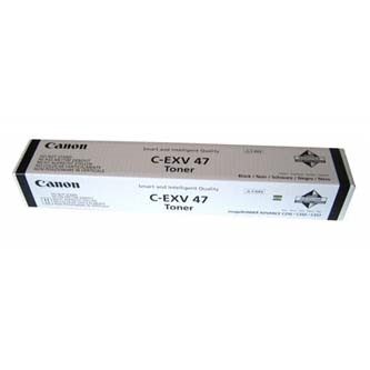 Canon C-EXV47-BK originálny toner čierna / 19.000 strán