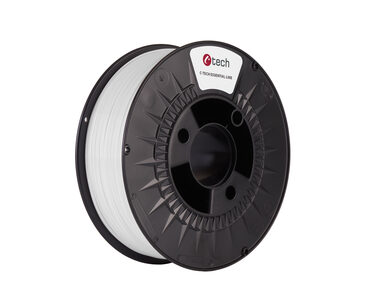 C-tech ESSENTIAL LINE Filament PETG biela | 1.75mm | 1kg