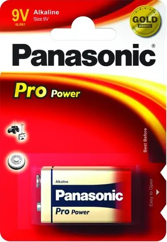 Panasonic Pro Power batéria 9V alkalická