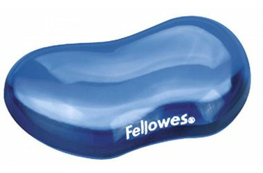 Fellowes CRYSTAL gélová modrá / Podložka pod zápästie