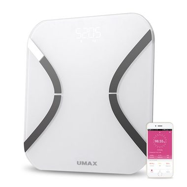 UMAX Smart Scale US20E múdra osobná váha /bluetooth/ do 180kg