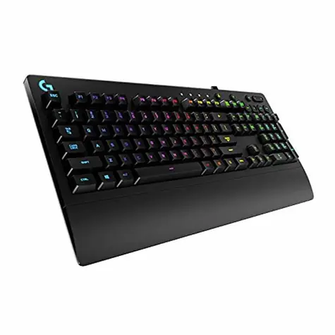 Logitech G213 čierna / herná klávesnica / USB / Drôtová / US