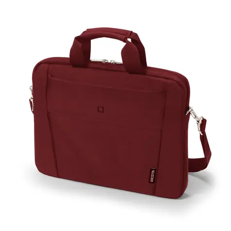 Dicota Slim Case BASE 13-14.1 červená / Taška na notebook / Nylon