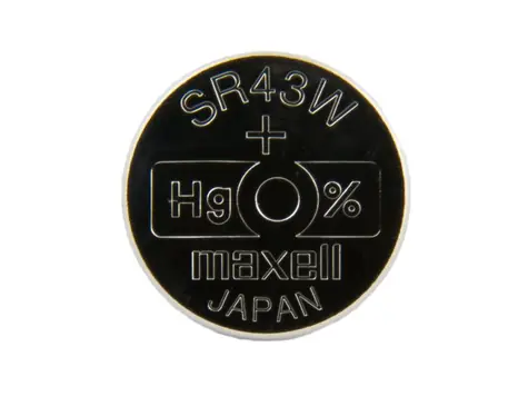 Maxell Silver Oxide Nenabíjacia gombíková batéria 386 / 1ks / Blister