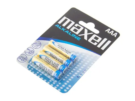 Maxell Alkaline Nenabíjacia batéria AAA / 4ks / Blister