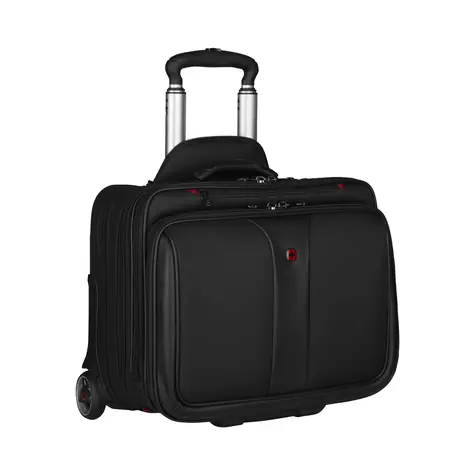 Wenger Patriot dvojitá business taška s kolieskami na notebook 17" čierna