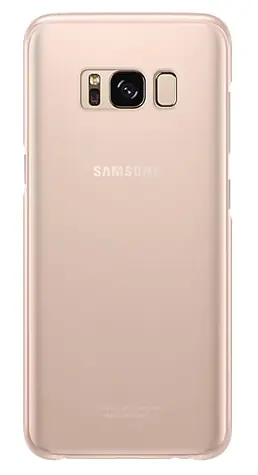 Samsung Clear Cover zadný kryt pre Samsung Galaxy S8 ružová
