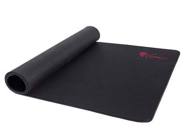 Natec Genesis M12 Maxi čierna / herná podložka pod myš a klávesnicu