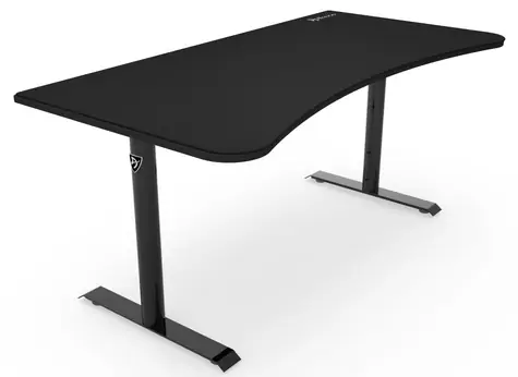 AROZZI ARENA Gaming Desk herný stôl čierny / D: 160cm / Š: 71-82cm / V: 71-81cm