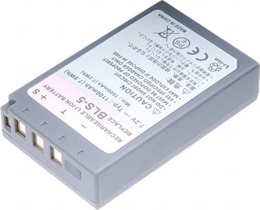T6 Power Batéria Olympus BLS-5 / 1100mAh / čierna