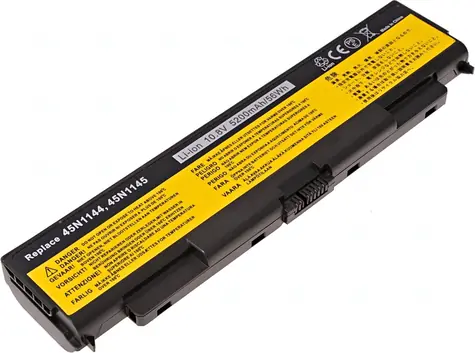 T6 Power Batéria pre Lenovo ThinkPad T440p, T540p, W540, L440, L540 serie, 5200mAh