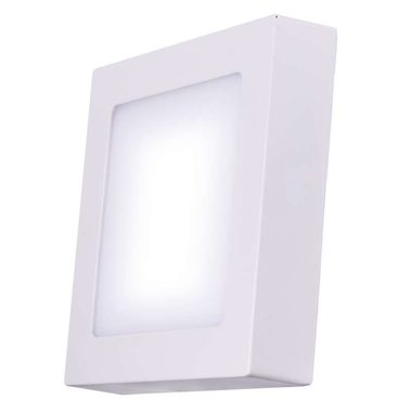 EMOS prisadené LED svietidlo štvorec 6W / 36W / teplá biela / IP20
