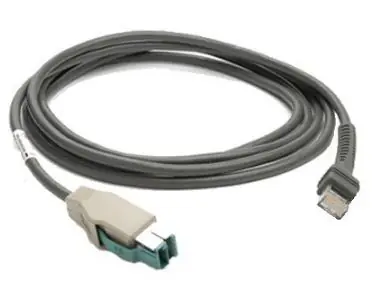 ZEBRA USB napájací kábel / rovný / 2.1m