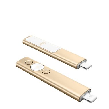 Logitech Spotlight PLUS zlatá / bezdrôtový prezentér