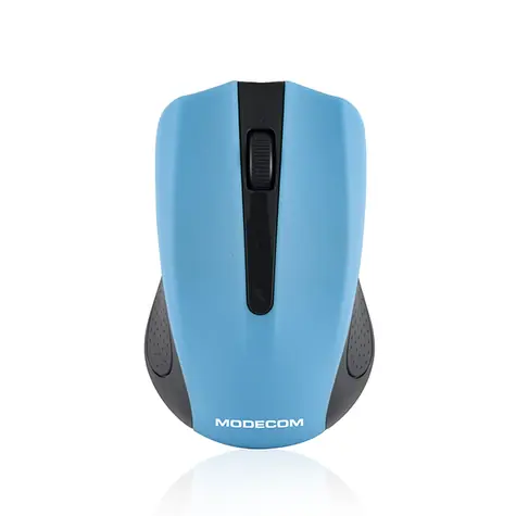 Modecom MC-WM9 modrá / bezdrôtová optická myš / 1200DPI
