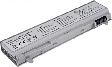 T6 Power Batéria pre Dell Latitude E6400 / E6410 / E6500 / E6510 / 6cell / 5200mAh