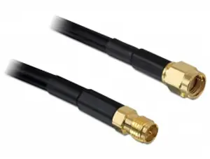 Delock antény kábel RP-SMA konektor > RP-SMA Jack CFD200 / 2 m / predlžovací