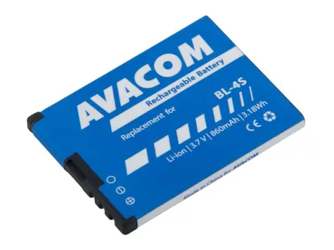 AVACOM Batéria do mobilu Nokia 3600 Slide a 2680 / Li-Ion / 3.7V / 860mAh / náhrada BL-4S