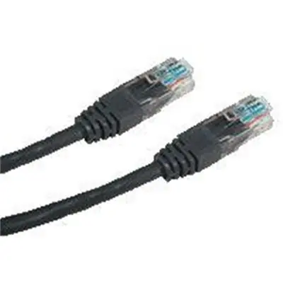 DATACOM Patch kábel UTP CAT5E 5m čierny