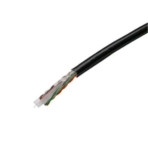 DATACOM UTP drôt CAT6 / PE / 100m / čierny / OUTDOOR