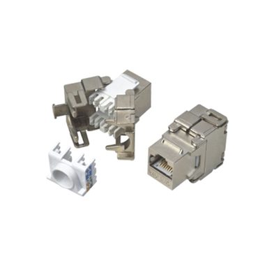 DATACOM Keystone CAT5E (STP) sivá