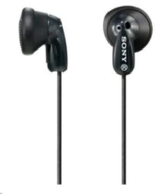 SONY MDRE9LPB slúchadlá do ucha - čierna