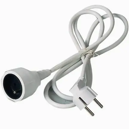PremiumCord predlžovací prívod 230V, 5m, zástrčka-zásuvka