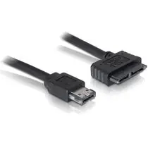 DeLock kábel eSATAp na slim SATA 13 pin dĺžka 1 m