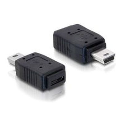 DeLock redukcia USB mini samec na USB micro B samica