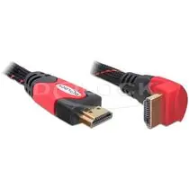 Delock HDMI 1.4 kábel A/A samec/samec pravouhlý, dĺžka 5 metrov