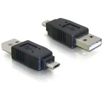 DeLock redukcia micro USB B samec na USB A samec