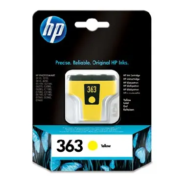 HP C8773EE Yellow ink. cartridge No. 363 pre PS 8250