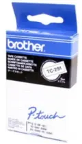 Brother - TC-291 biela / čierna (9mm)