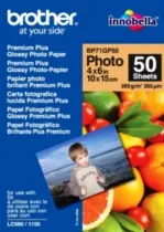 Brother fotopapier BP71GP50, 50 listov, 10x15cm Premium Glossy, 260g