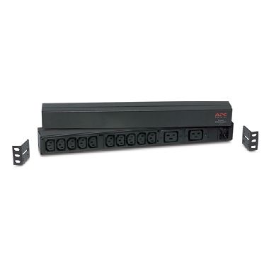 APC Rack PDU, Basic, 1U, 16A, C20 -> (10) C13 &amp; (2) C19