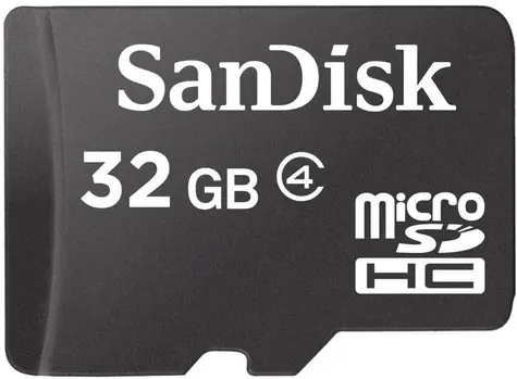 SanDisk micro SDHC karta 32GB bez adaptéra