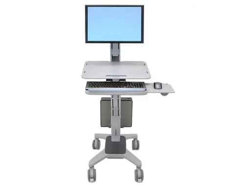 Ergotron WorkFit™ C-Mod / Single DisplaySit-Stand Workstation